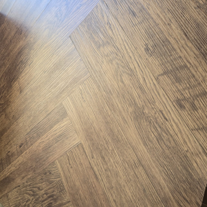 Vinyl Floor Planks Stick on Tile - Dark Walnut