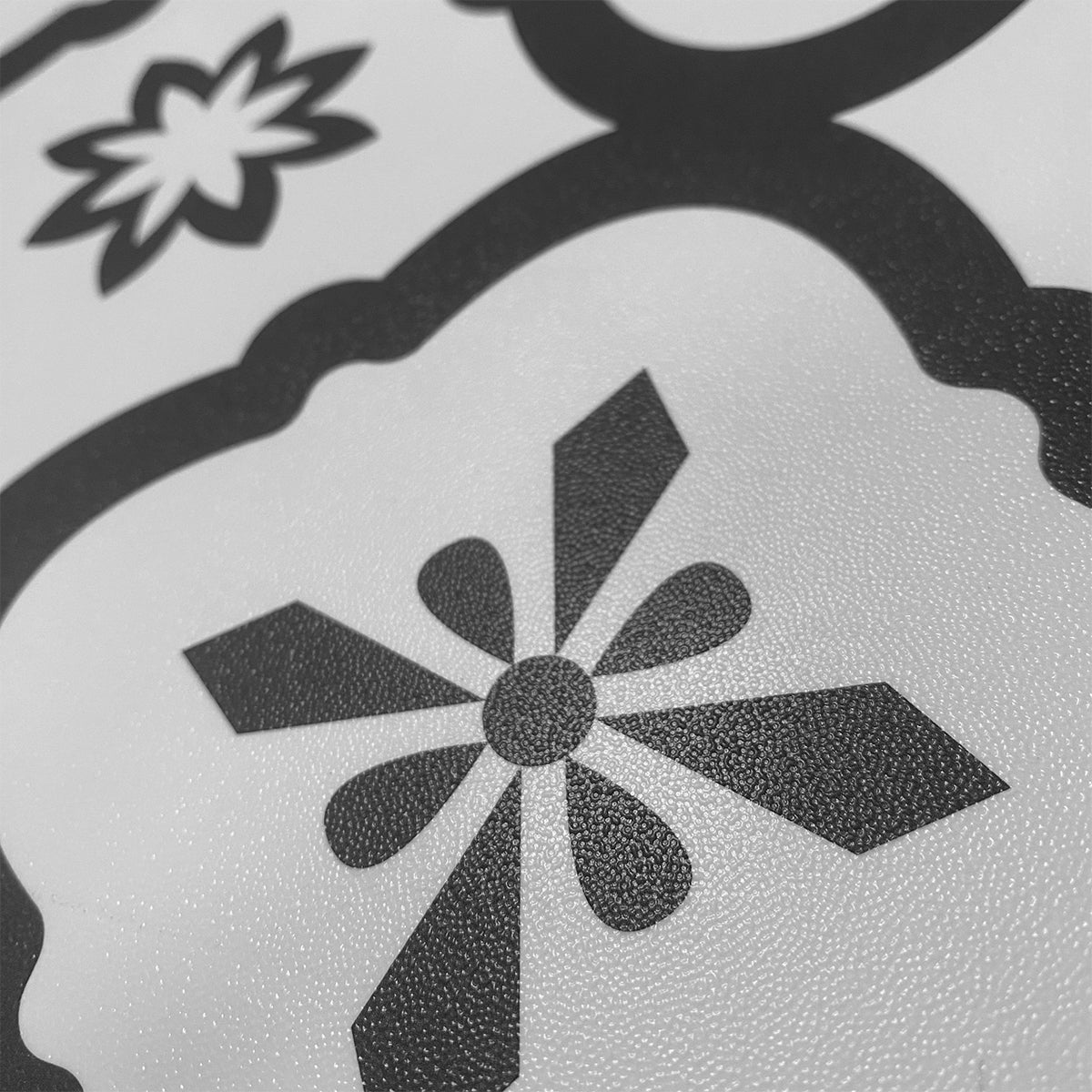 Vinyl Floor Stick on Tile - Flower Sea