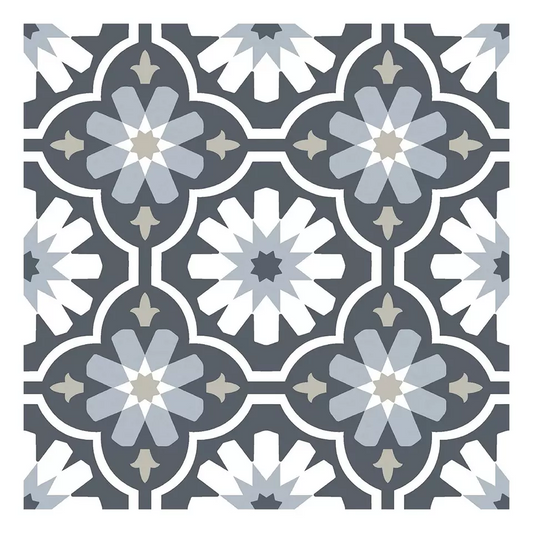 Vinyl Floor Stick on Tile - Moroccan