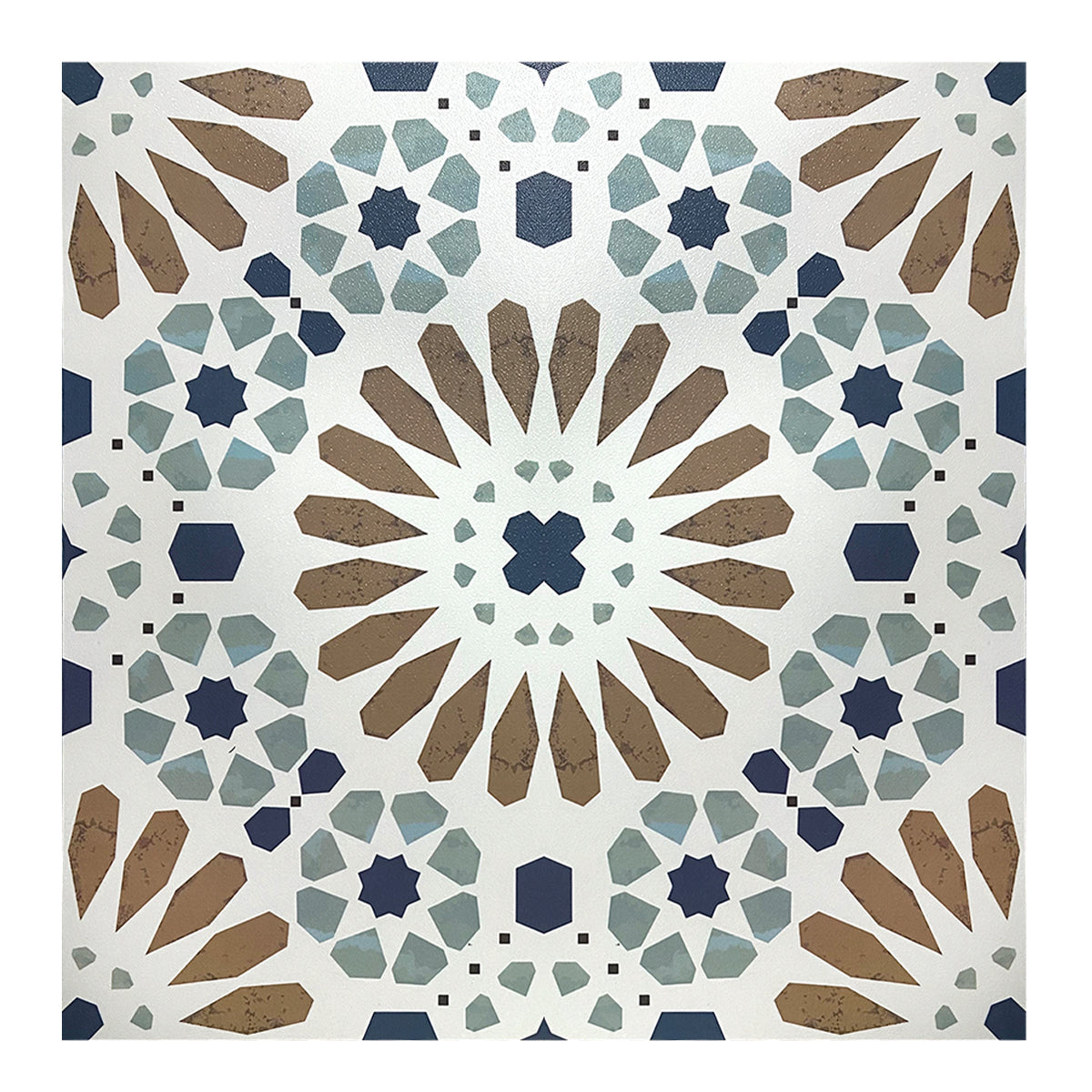 Vinyl Floor Stick on Tile - Mediterranean