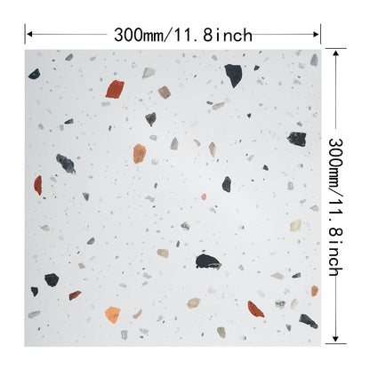 Vinyl Floor Stick on Tile - Luxe Terrazzo