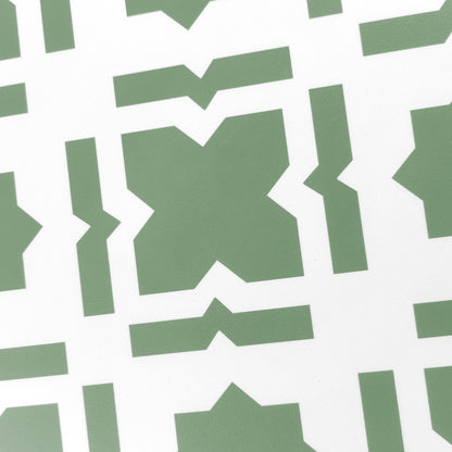 Vinyl Floor Stick on Tile - Sage Star