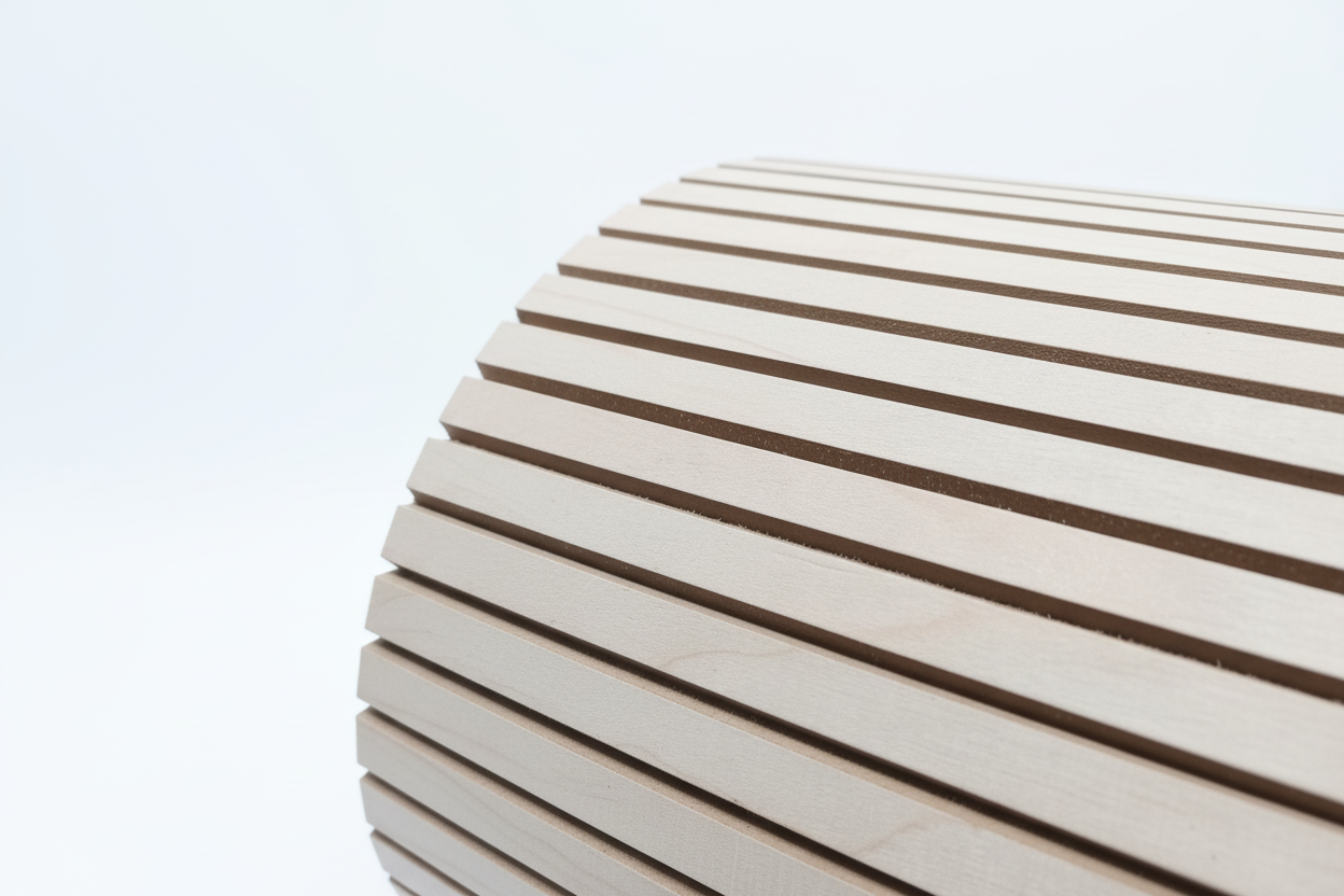 Batten Timber Panels – Natural Birch Finish