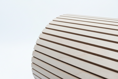 Batten Timber Panels – Natural Birch Finish