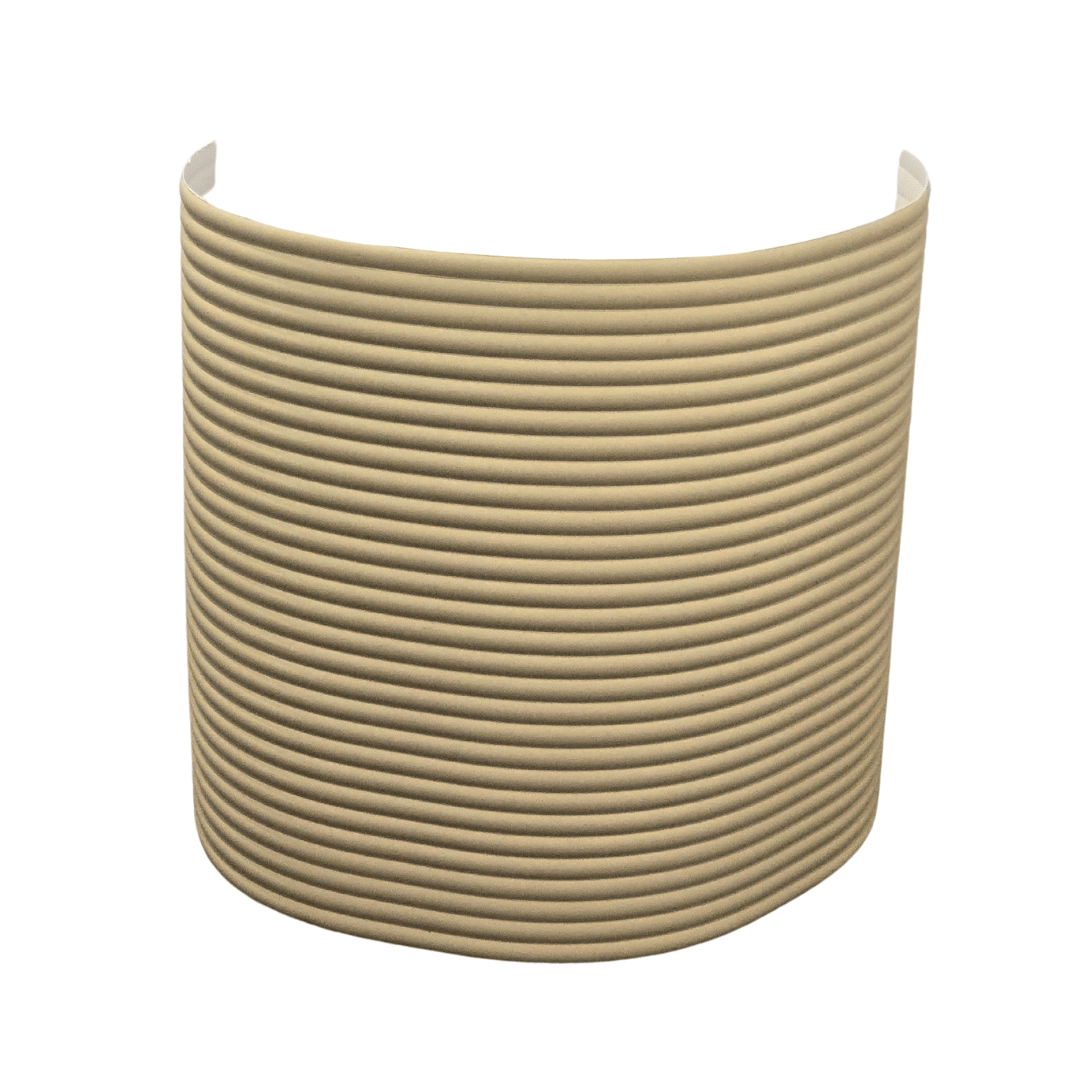 Flexible Wood Roll Panels - Large Demi Round - Stick on Tiles AustraliaStick on Tiles Australia