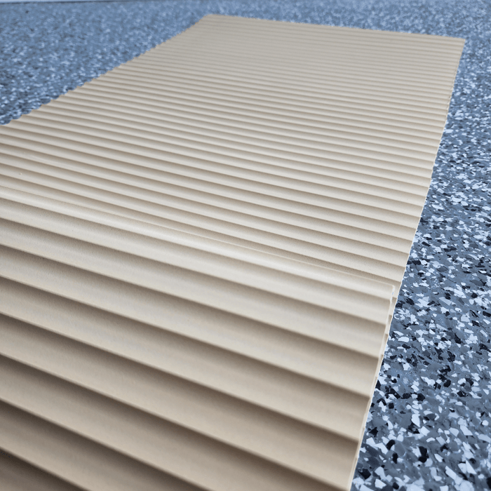 Flexible Wood Roll panel before installation