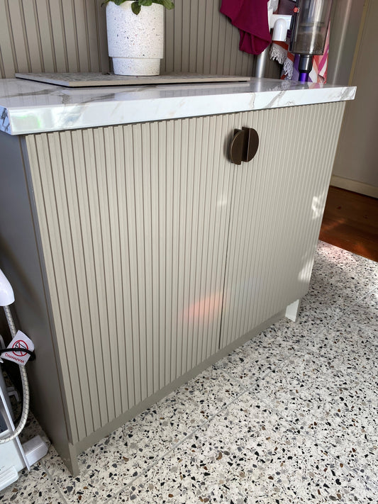 Flexible Wood Roll Panels - French Stripe