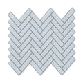Herringbone Stick on Tile - White