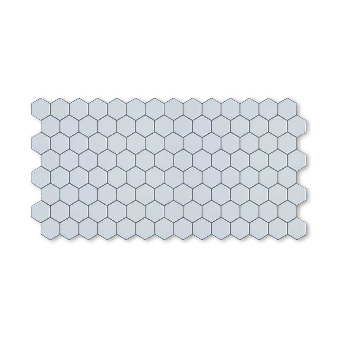Hexagon Stick on Tile - White - Stick on Tiles AustraliaStick on Tiles Australia