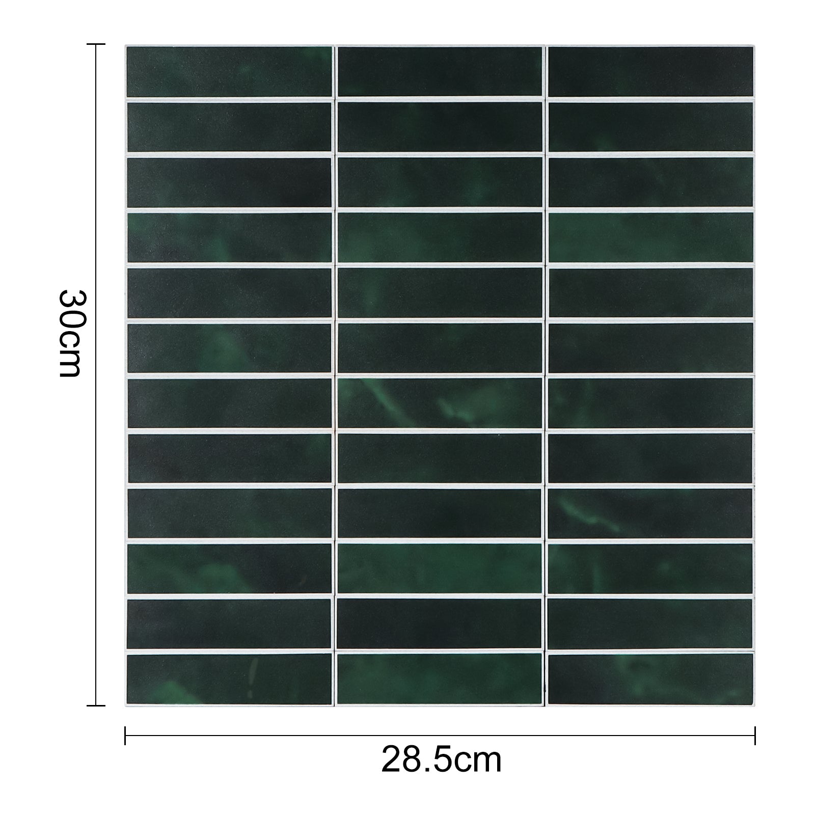 Kit Kat Stick on Composite Tile - Green Marble - Stick on Tiles AustraliaStick on Tiles Australia