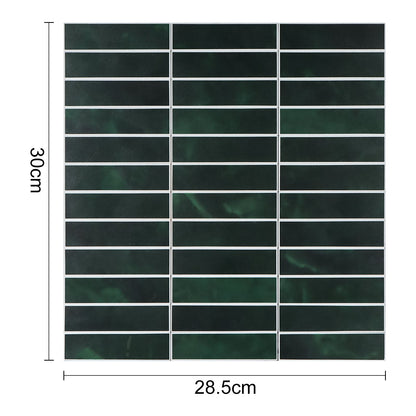 Kit Kat Stick on Composite Tile - Green Marble - Stick on Tiles AustraliaStick on Tiles Australia