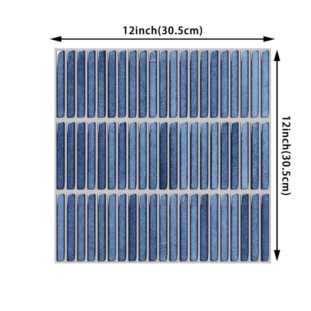 Kit Kat Stick on Tile - Antique Blue - Stick on Tiles AustraliaStick on Tiles Australia