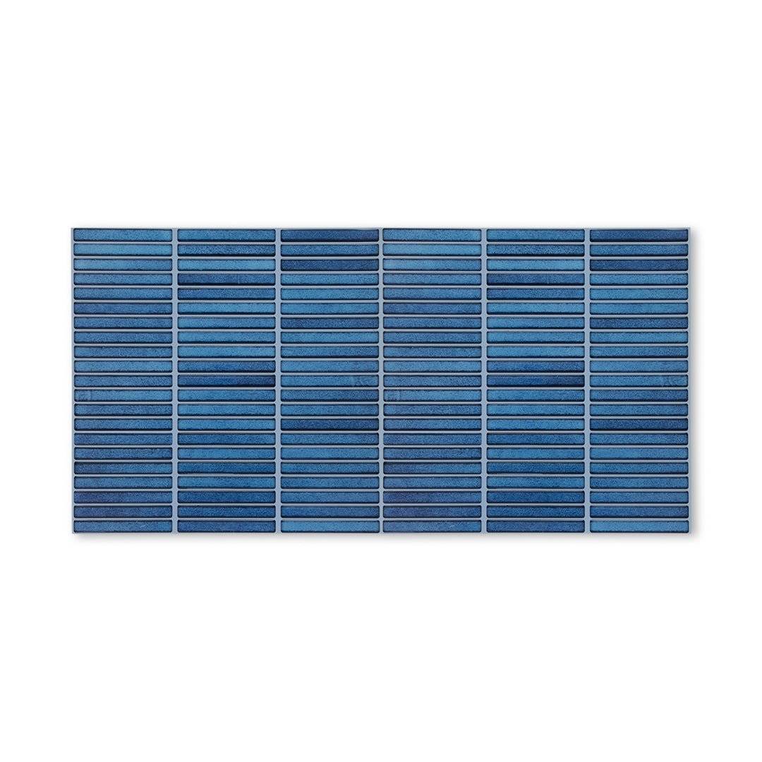 Kit Kat Stick on Tile - Antique Blue - Stick on Tiles AustraliaStick on Tiles Australia
