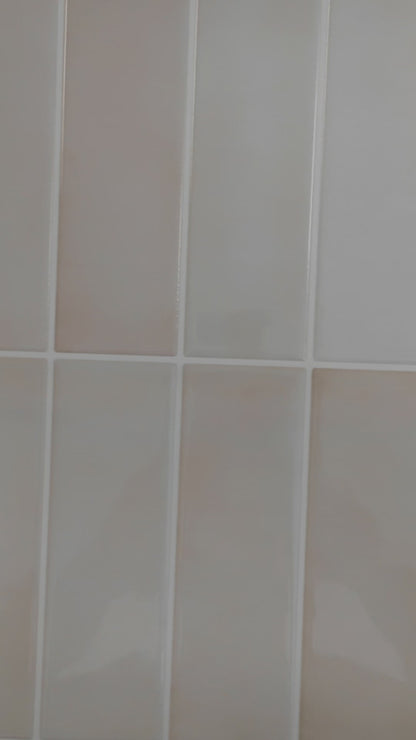 Large Kit Kat Stick on Tile - Beige