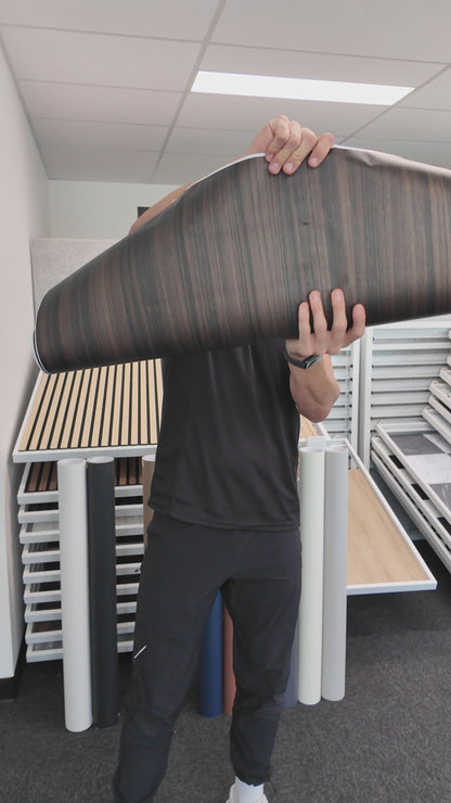 Adhesive Vinyl Wrap - Dark Brown Timber