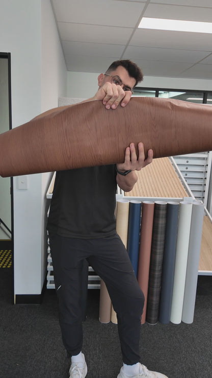 Adhesive Vinyl Wrap - Walnut Timber