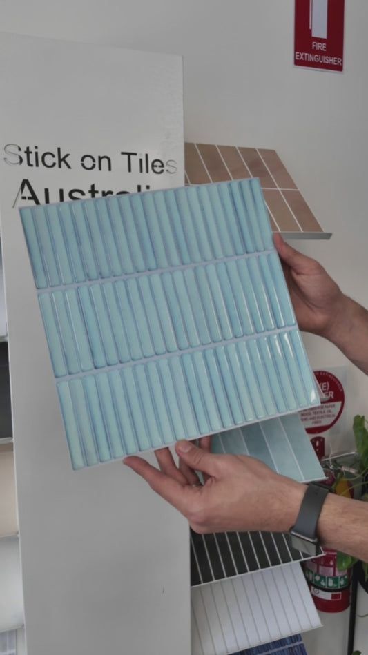Kit Kat Stick on Tile - Jade Green