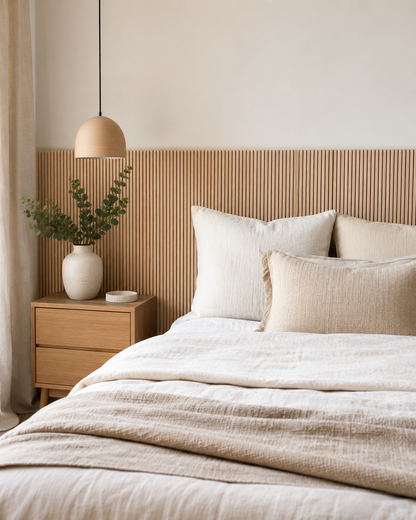 Batten Timber Panels – Natural Birch Finish