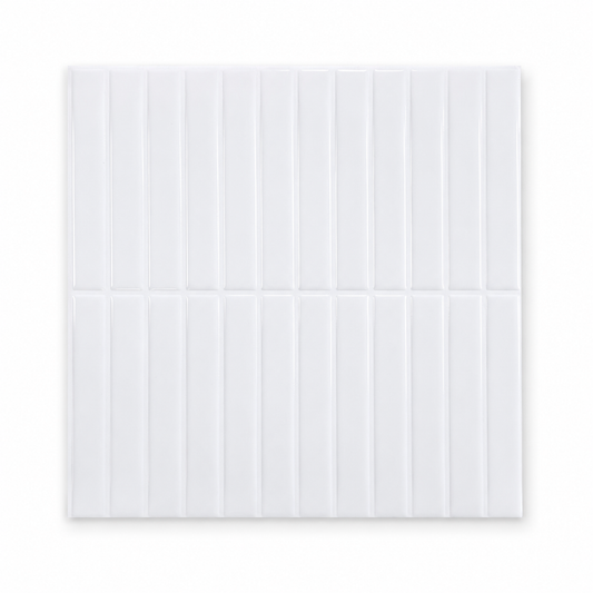 Kit Kat Stick on Tile - All White