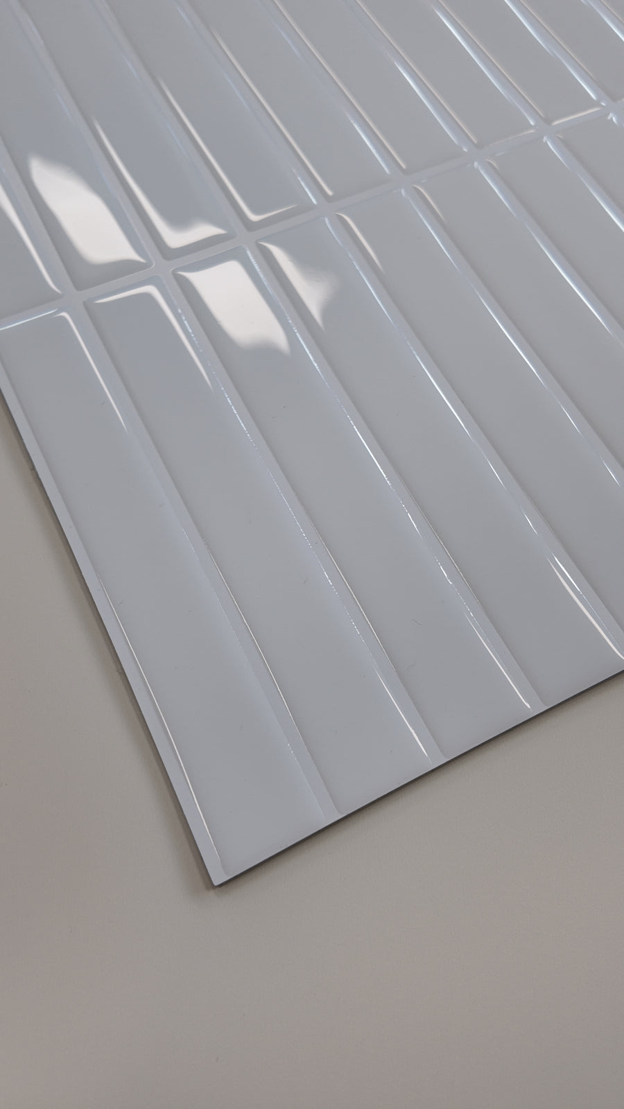 Kit Kat Stick on Tile - All White