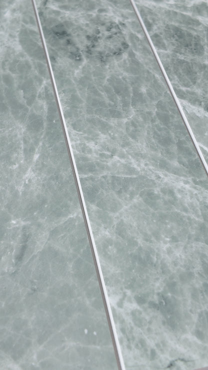 Large Kit Kat Stick on Composite Tile - Sage Marble