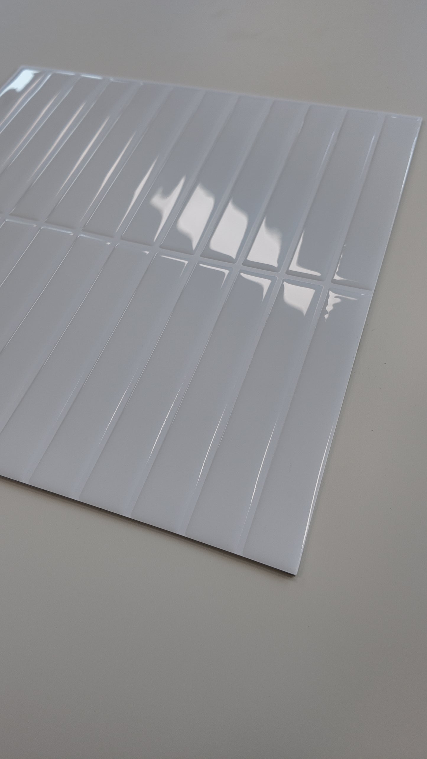 Kit Kat Stick on Tile - All White