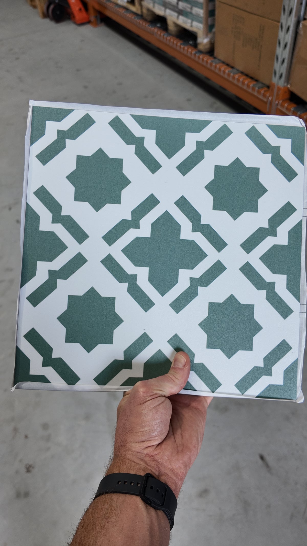 Vinyl Floor Stick on Tile - (Factory Seconds)