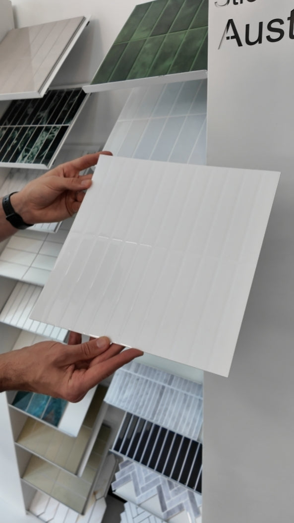 Kit Kat Stick on Tile - All White