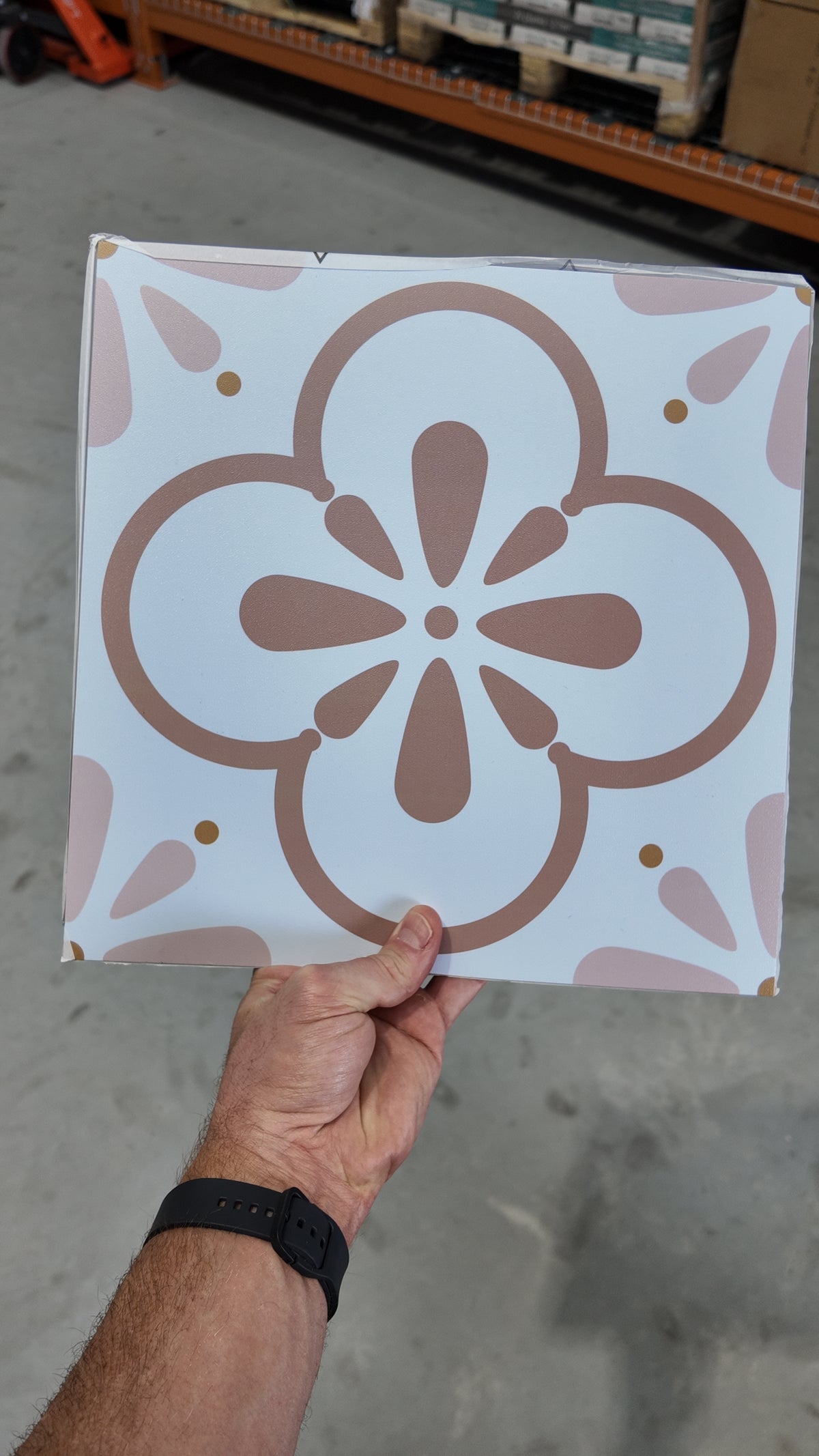 Vinyl Floor Stick on Tile - (Factory Seconds)