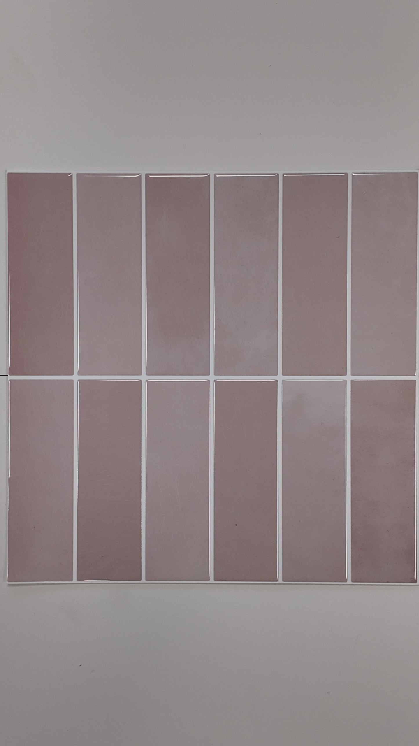 Large Kit Kat Stick on Tile - Dusty Pink