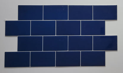 Subway Stick on Tile - Navy Blue - Stick on Tiles Australia