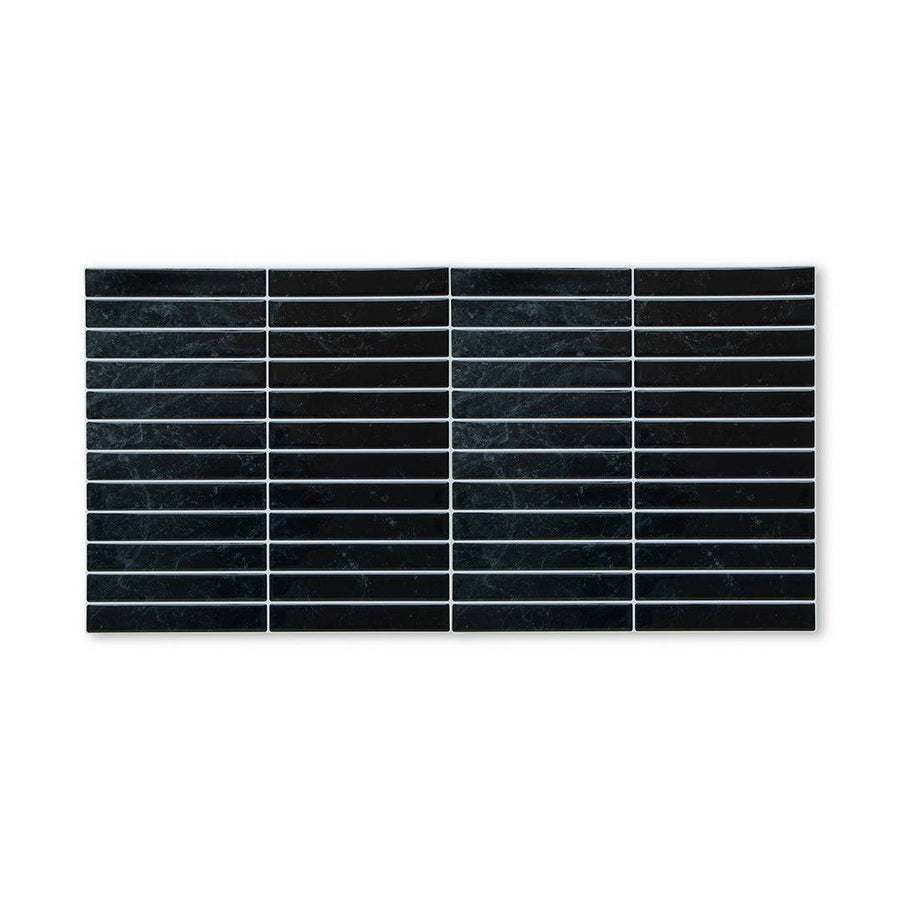 Kit Kat Stick on Tile - Black Marble - Stick on Tiles Australia