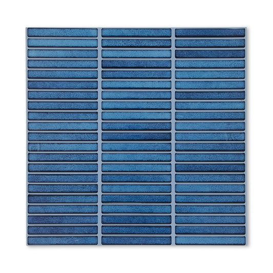 Kit Kat Stick on Tile - Antique Blue