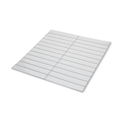 Kit Kat Stick on Tile - White