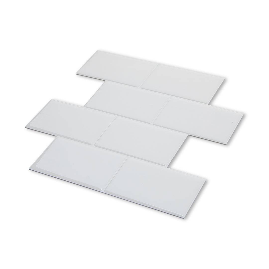 Subway Stick on Tile - White