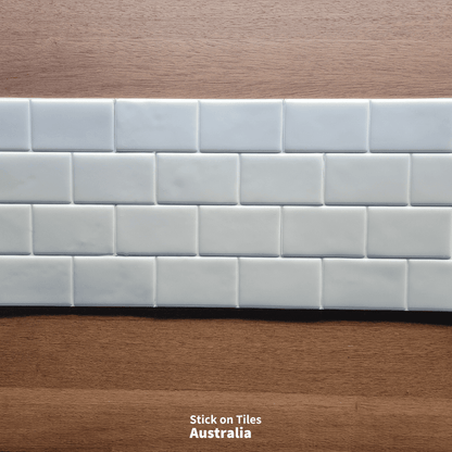 Subway Stick on Tile - White