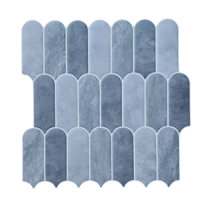 Feather Stick on Tile - Matte Grey Marble