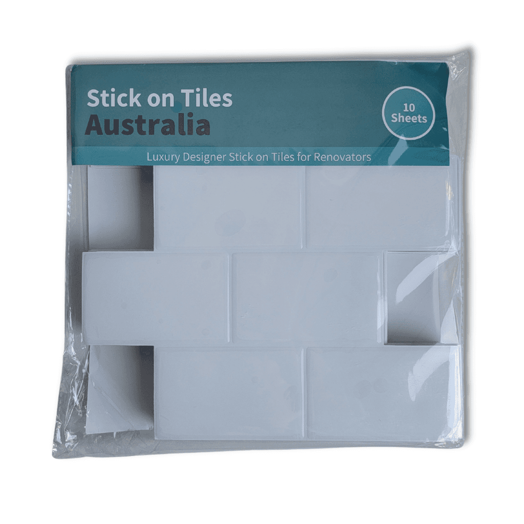 Subway Stick on Tile - White - Stick on Tiles Australia