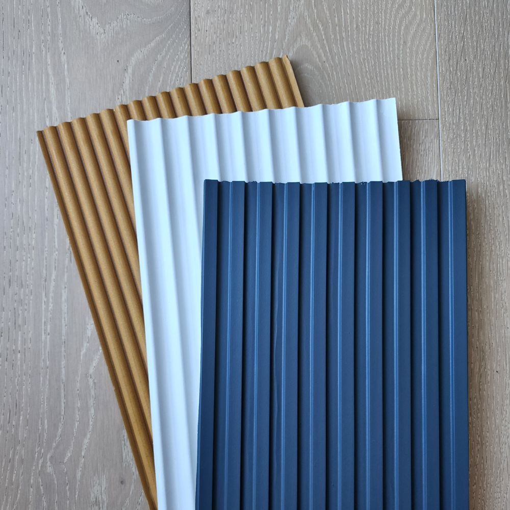 Flexible Wood Roll Panels - Scallop