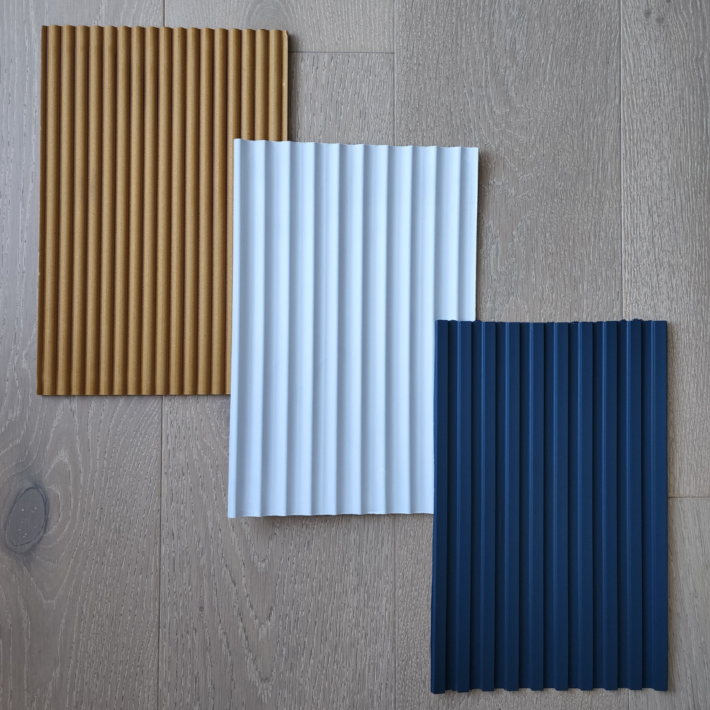 Flexible Wood Roll Panels - French Stripe