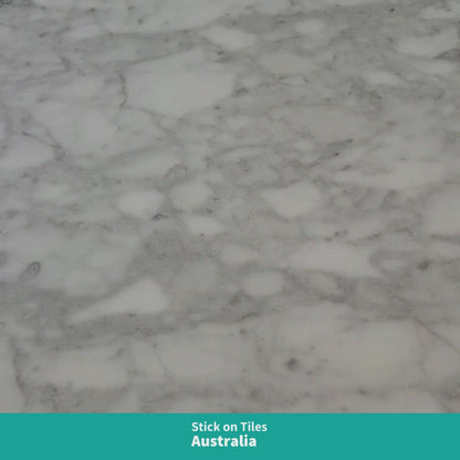 Hexagon Stick on Tile - White